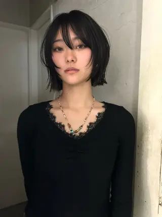 ミディアム CACHÉ所属・大阪/堀江/ いわもと りゅうやのヘアスタイル