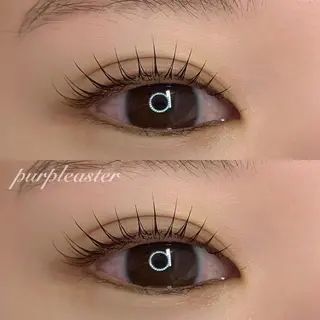 マツエク・マツパ purple aster名駅店所属・パープルアスター/ mako🐈‍⬛🤍のマツエク・マツパデザイン