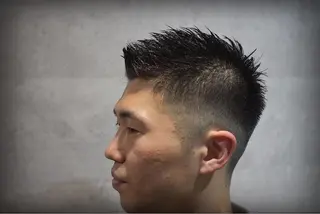 ショート ヘアアレンジ メンズ Bar Ber HouseLavie所属・中西 将斗のヘアスタイル