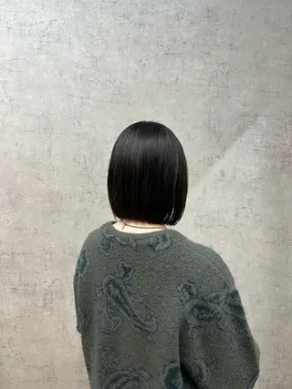 ミディアム 町田/透け感/透明感 Shibuのヘアスタイル