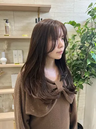 ロング 🎀zina/韓国 🎀amiのヘアスタイル