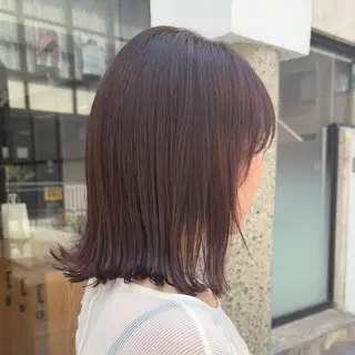 ミディアム カラー DX SHARE SALON所属・matka白髪ぼかし 大人ヘア/KEIKOのヘアスタイル