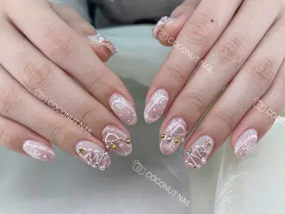 ネイル 神田 ココナッツのネイルデザイン