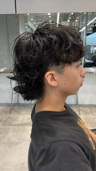 パーマ メンズ 高橋 晴のヘアスタイル