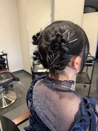 ミディアム 髪質改善⚡️カラー 🍀武久 誠🍀のヘアスタイル