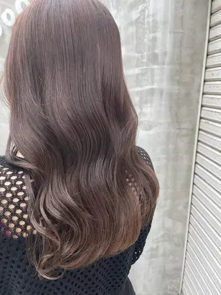 セミロング カラー luve heart's And Be minamisemba所属・高嶋 奏音のヘアスタイル