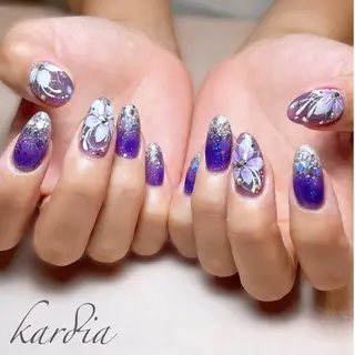 ネイル καρδιά -ｶﾙﾃﾞｨｱ-のネイルデザイン