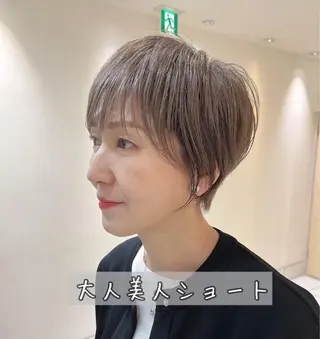 ショート 小池 功のヘアスタイル