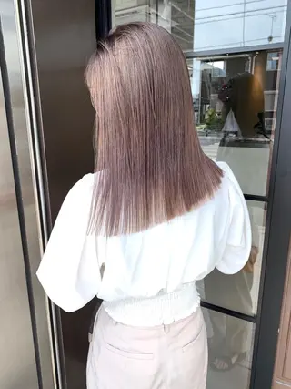 ロング カラー mizuki /ケアブリーチのヘアスタイル