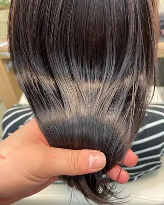ミディアム ボブ/透明感 カラー /風花のヘアスタイル