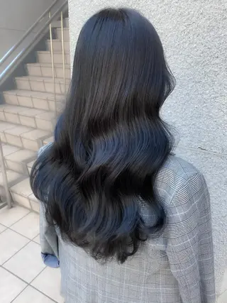 ロング カラー 💗💗韓国レイヤー yu-ki💗💗のヘアスタイル