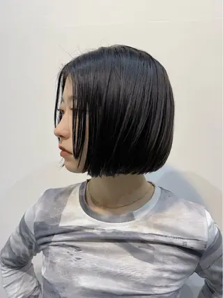 ミディアム カラー 山中 束真のヘアスタイル
