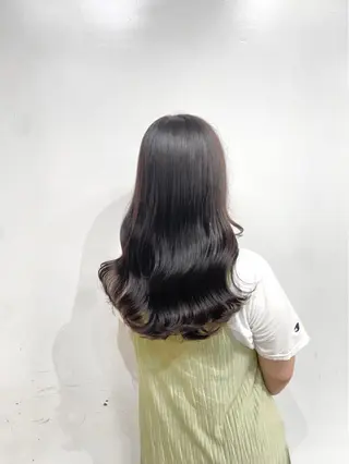 ロング カラー パーマ 🦋レイヤー✖︎ 髪質改善🦋リョウヤのヘアスタイル