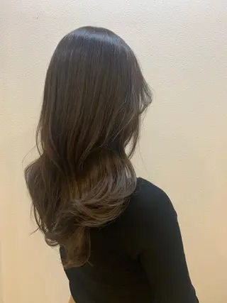 ロング カラー 韓国🇰🇷髪質改善 Chisaki치사키のヘアスタイル