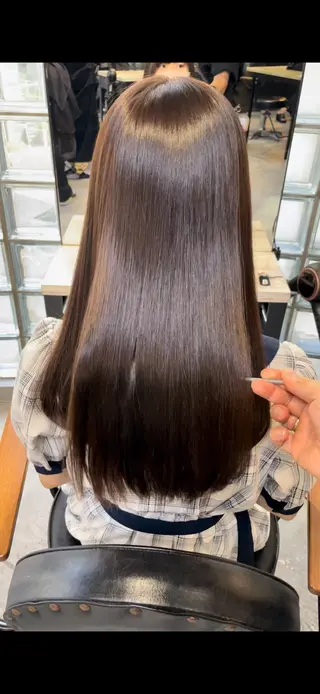 ロング 池袋メンズ縮毛矯正 ｜玉城柊平のヘアスタイル