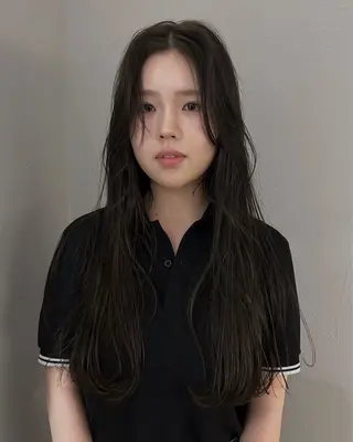 ロング カラー ケアパーマ/ケアブリ ーチdaisukeのヘアスタイル