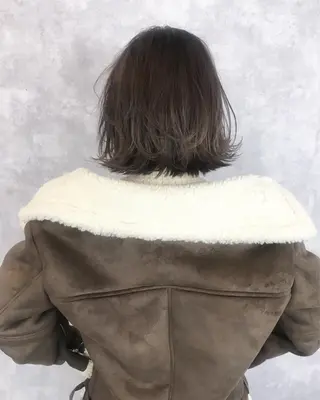 ショート カラー レイヤーカット BLend 渋谷のヘアスタイル