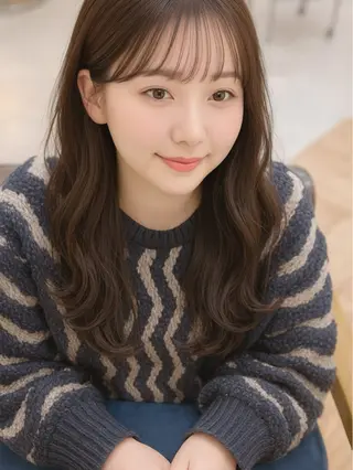 ロング lico×little札幌駅前所属・ツシマ ユウキのヘアスタイル