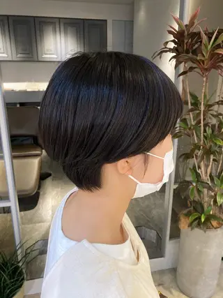 ショート カラー FILMS所属・宮城 星のヘアスタイル