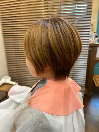 ショート tomorrow所属・齊藤 萌香のヘアスタイル