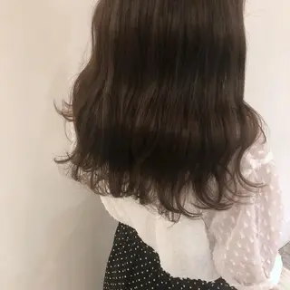 ロング しもかわ かほのヘアスタイル