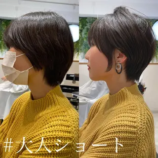 ショート イメチェンカット✂️ 錦糸町佐藤店長のヘアスタイル