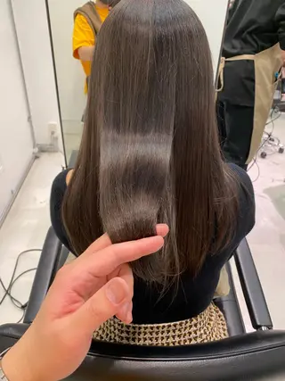 ロング カラー ヘアアレンジ 似合わせ専門美容師 なかじまのヘアスタイル