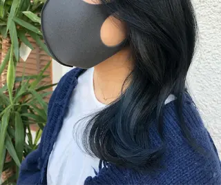 カラー 梅田 NU茶屋町gotoday所属・kana .オリーブ /ナチュラルヘアのヘアスタイル