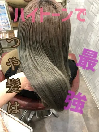 ロング カラー 韓国ヘア/レイヤー/ 暖色カラー/ Aiのヘアスタイル