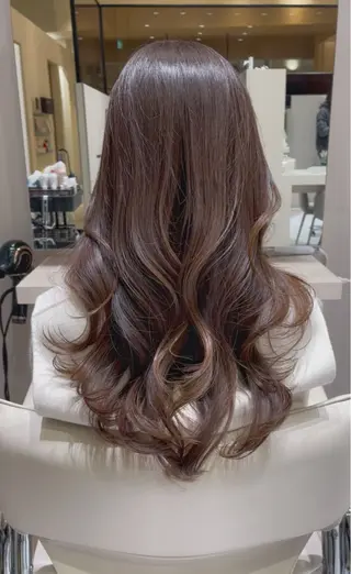 ロング カラー corso by K-two所属・k-two top stylist 林原のヘアスタイル