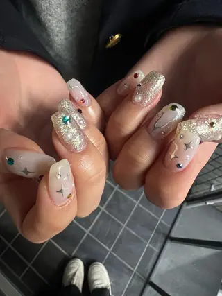 ネイル ゆびノさき茨木店 ニュアンス/アートのネイルデザイン