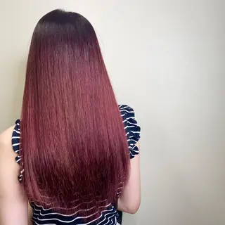 ロング カラー SALOWIN 新宿三丁目EAST所属・韓国レイヤー🇰🇷 layercut✂️のヘアスタイル