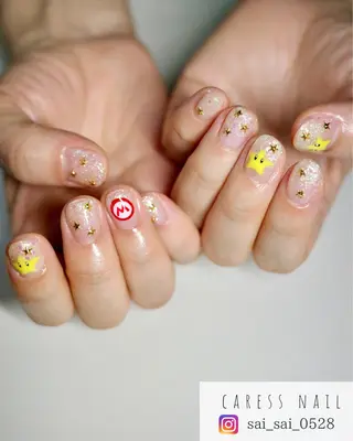 ネイル caress  nail カレスネイル　代々木上原所属・カレスネイル さいのネイルデザイン