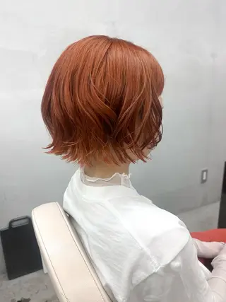 ショート カラー 原田 朱里のヘアスタイル