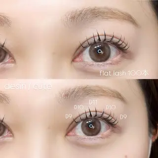 マツエク・マツパ TIA /  CHIKIのマツエク・マツパデザイン