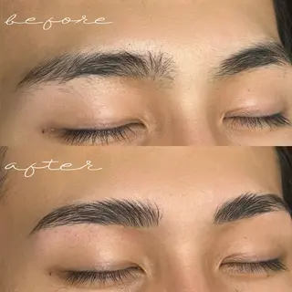 メンズ アイブロウ 眉毛&フェイス WAX専門ハルヒラリの眉毛・アイブロウイメージ