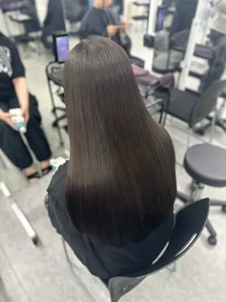 ロング 大人っぽ中韓レディ ヘア🤍MAOのヘアスタイル