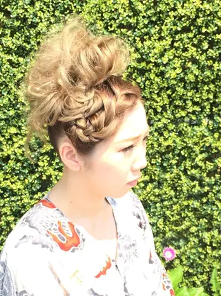 ヘアアレンジ kabe kabeのヘアスタイル