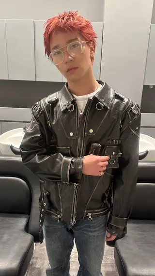 ショート カラー メンズ 渋谷メンズショート 特化🥋　渡邊健流のヘアスタイル