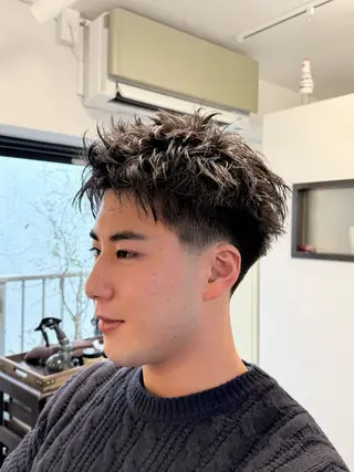 ショート メンズ メンズ/スパイキー ショート/isseyのヘアスタイル