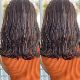 ロング カラー Snaly カラー特化ページのヘアスタイル