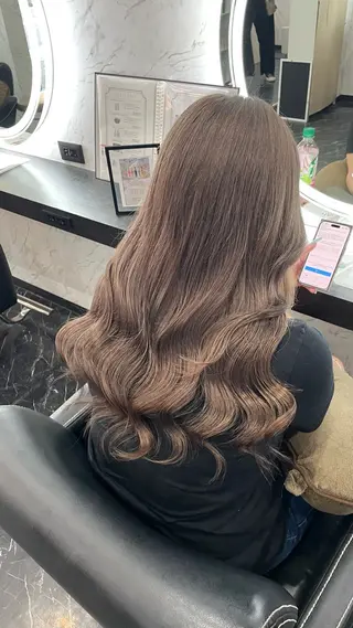 カラー Carrefour　LOCO 草加西口店（カルフール　ロコ）所属・透明感・暖色カラー /mao🩰のヘアスタイル