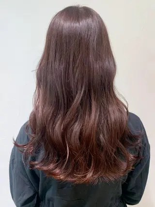 セミロング カラー パーマ ヘアアレンジ ITbyALBUM 松戸のヘアスタイル