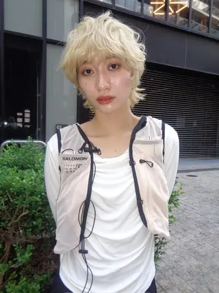 ショート カラー ヘアアレンジ カラー特化🎀/ 艶カラー🫧渋谷のヘアスタイル