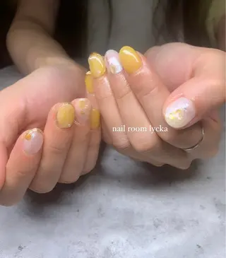 ネイル ﾈｲﾙﾙｰﾑﾘｯｶ 𝐦𝐚𝐲𝐮のネイルデザイン