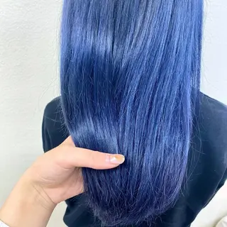 ロング カラー ARMONY 神宮前所属・コテ巻き風パーマ 🦋そま🦋のヘアスタイル