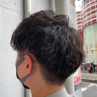 パーマ メンズ 透明感カラー/ 韓国風🌿RIKOのヘアスタイル