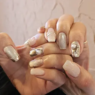 ロング Rich to 豊橋店所属・Rich to 河合のネイルデザイン