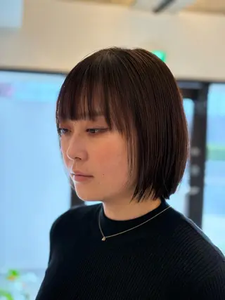 ミディアム 青代 勇気のヘアスタイル