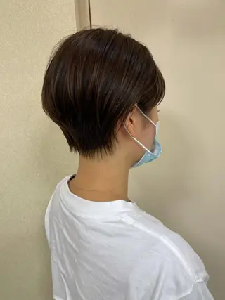 ショート 髪質改善/縮毛矯正 /ブリーチ矯正/岡部のヘアスタイル